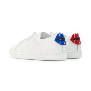 Saint Laurent women Court Lips Sneakers NEW